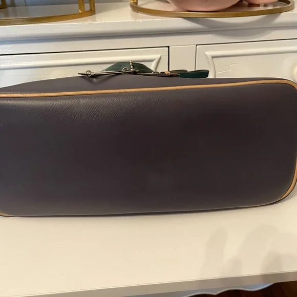 Coach City Park Metro Saffiano Leather Tote in Navy with Hang Tag Bag 24341 - Picture 6 of 6